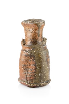 Lot 606 - Shiro Tsujimura (b.1947) Bottle vase with...