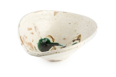 Lot 607 - Shiro Tsujimura (b.1947) Pouring bowl white...