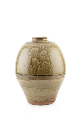 Lot 647 - Phil Rogers (1951-2020) Large vase with ash...