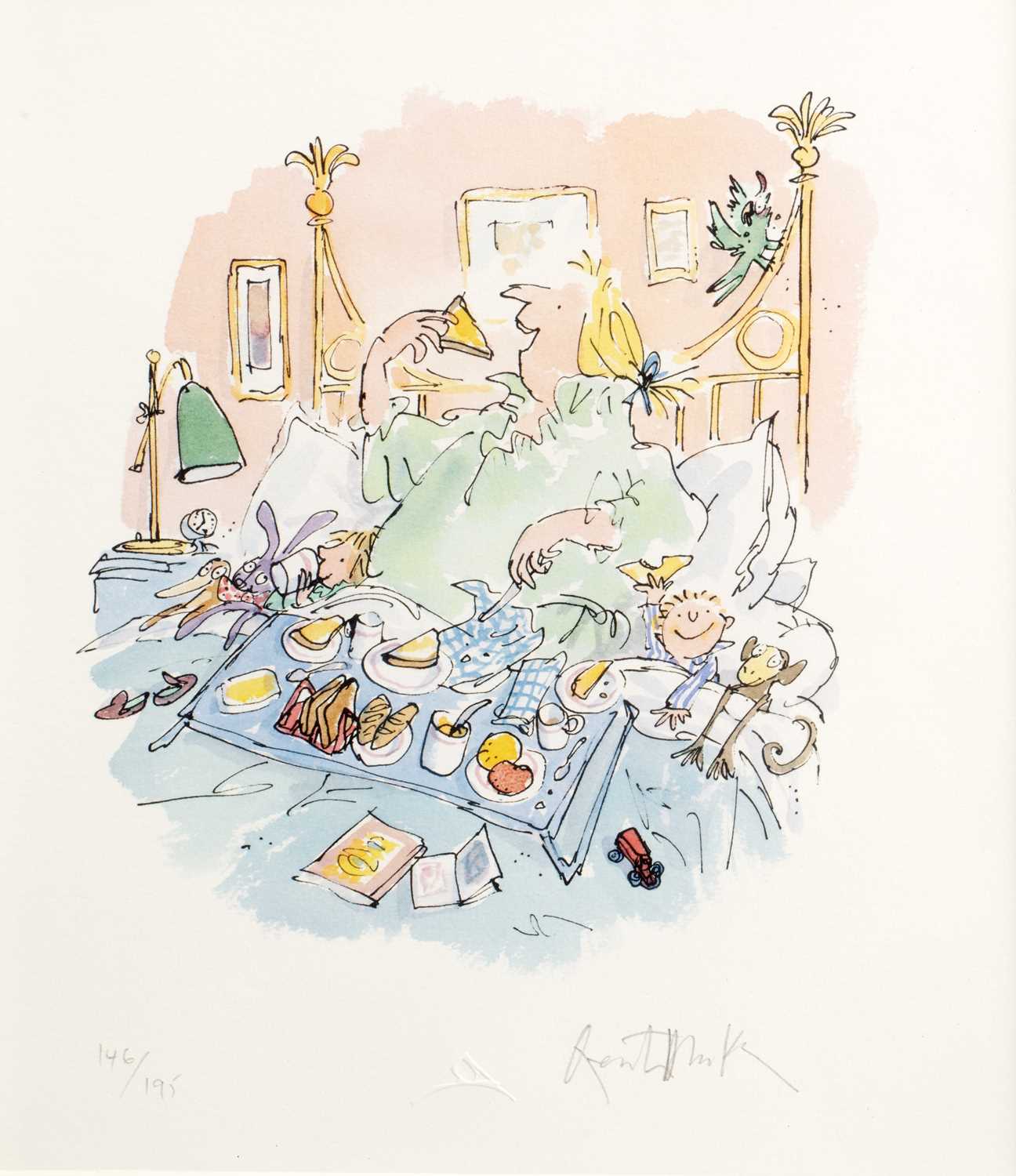 Lot 70 - Quentin Blake (b.1932) 'B is for Breakfast...