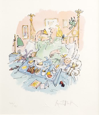 Lot Quentin Blake (b.1932) 'B is for Breakfast...