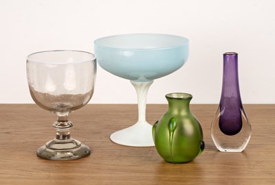 Lot 352 - Group of various glass Comprising a German...