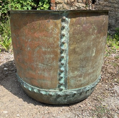 Lot 1476 - A large copper copper