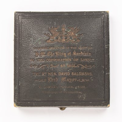 Lot 9 - A Victorian bronze medal, to commemorate the...