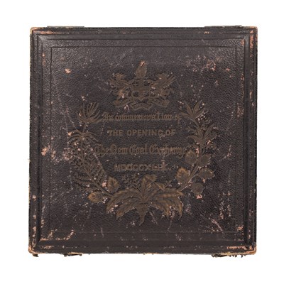 Lot 10 - A Victorian bronze medal, for the opening of...