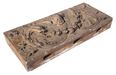 Lot 51 - A 19th century buff terracotta architectural...