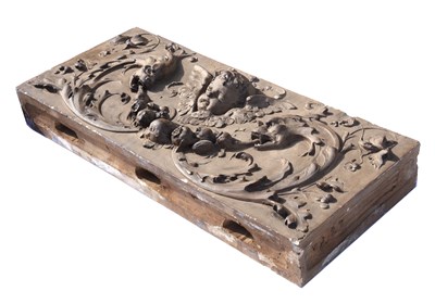 Lot 51 - A 19th century buff terracotta architectural...