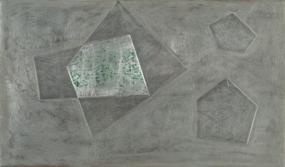 Lot 56 - George Dannatt (1915-2009) Silver and Green...