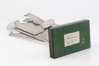 Lot 920 - Peter Thursby (1930-2011) Figure and Child,...