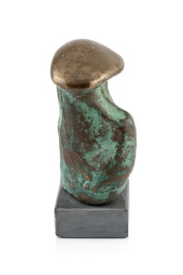 Lot 498 - Peter Hayes (b.1946) Abstract bronze, on a...