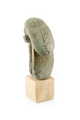 Lot 754 - Peter Hayes (b.1946) Puzzle Head, 2006 signed...