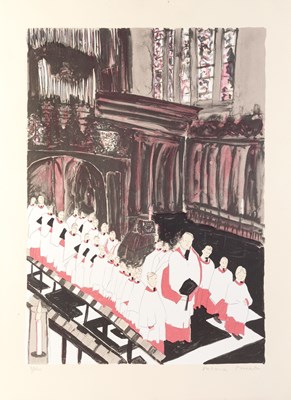 Lot 182 - Patrick Procktor (1936-2003) Choir Procession...
