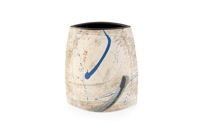 Lot 707 - Bernard Irwin (b.1953) Vessel with abstract...
