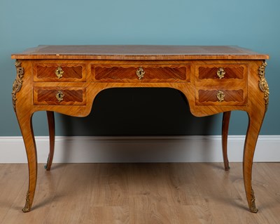Lot 359 - A Louis XVI-style desk