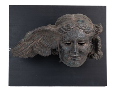 Lot A museum reproduction of the head of Hypnos