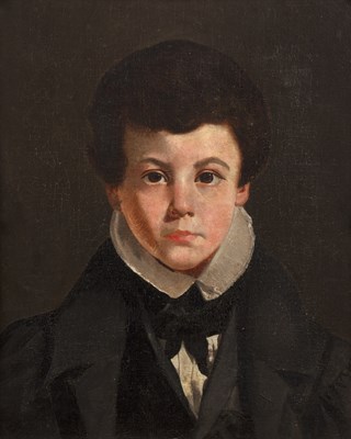 Lot 142 - English School (19th century) Portrait of a...