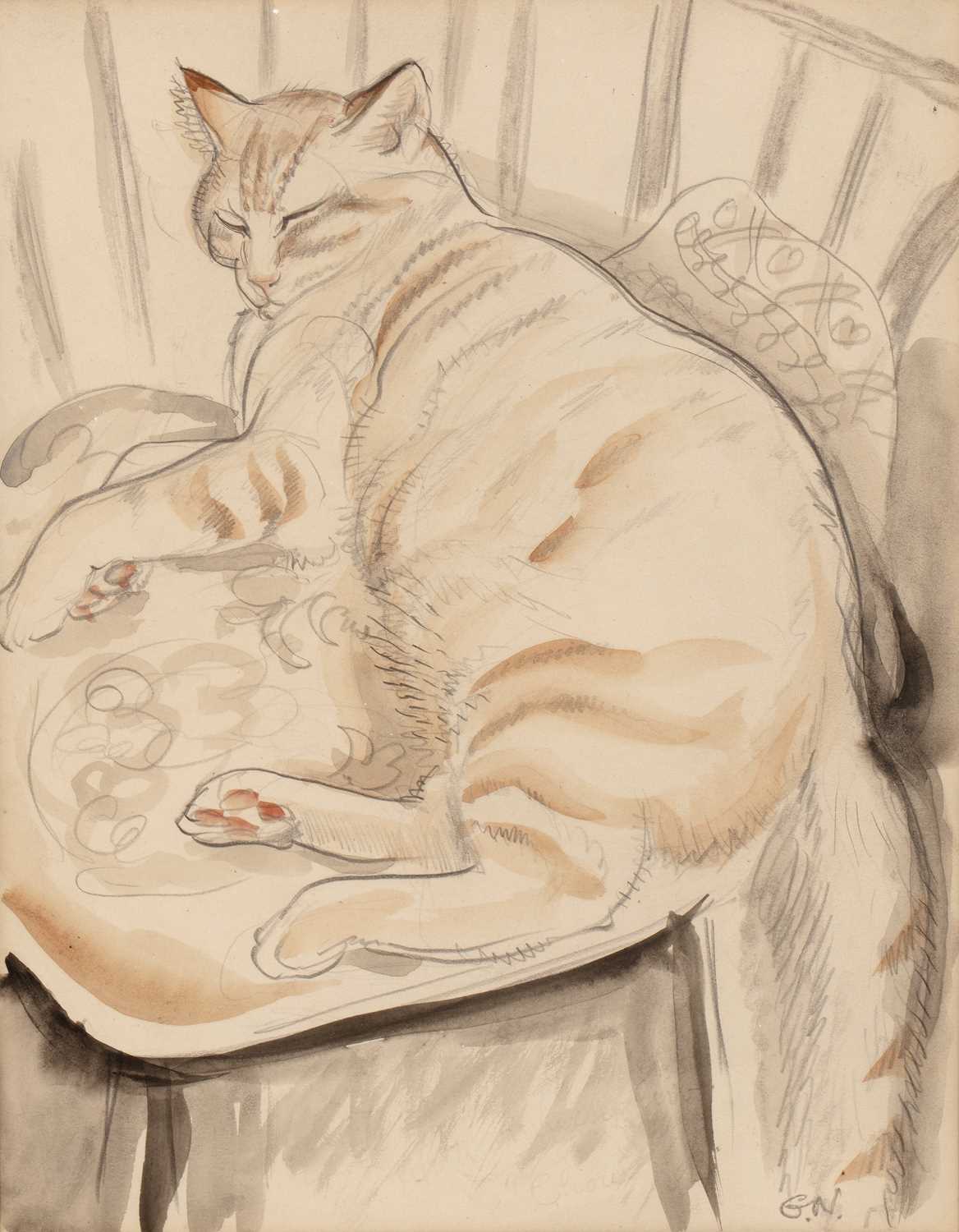 Lot 162 - Eric Newton (1893-1965) Two studies of...
