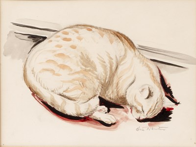 Lot 162 - Eric Newton (1893-1965) Two studies of...