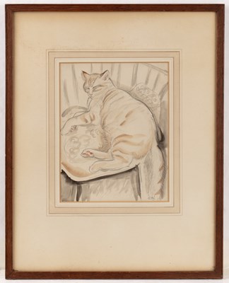 Lot 162 - Eric Newton (1893-1965) Two studies of...
