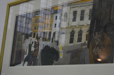 Lot 202 - George Large (b.1936) 'Chipping Norton',...