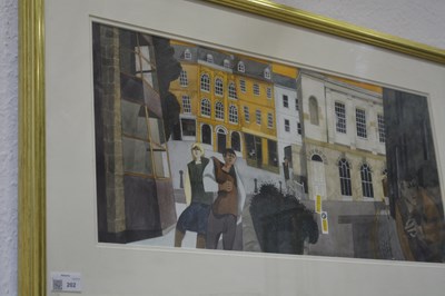 Lot 202 - George Large (b.1936) 'Chipping Norton',...