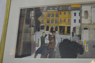 Lot 202 - George Large (b.1936) 'Chipping Norton',...