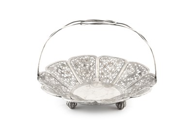 Lot 627 - An early 20th century Chinese export silver...