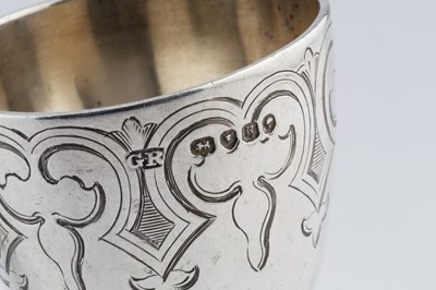 Lot 621 - A George II silver caster or muffineer, of...