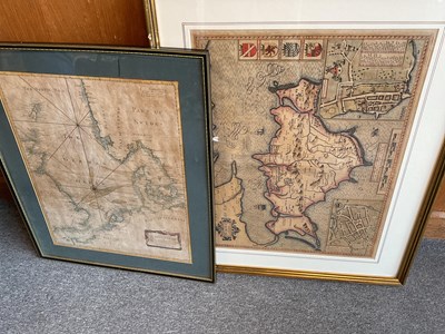 Lot 51 - Two antique maps