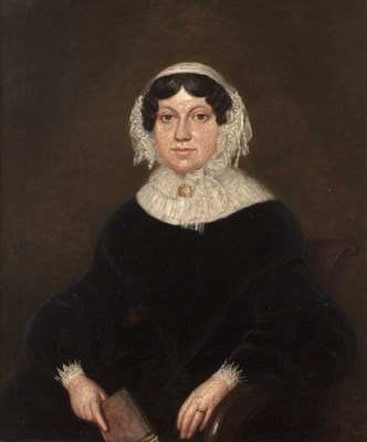 Lot 91 - English School (19th century) Portraits of a...