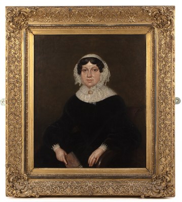 Lot 91 - English School (19th century) Portraits of a...