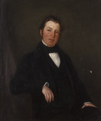 Lot 91 - English School (19th century) Portraits of a...