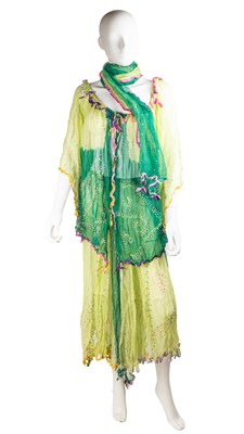 Lot 280 - A Carol Lee ensemble of beach wear of a...