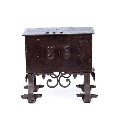 Lot 103 - A late 17th or early 19th century French iron...