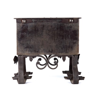 Lot 103 - A late 17th or early 19th century French iron...