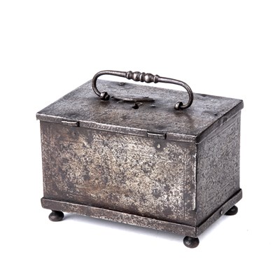 Lot 105 - A 17th century German etched steel table...