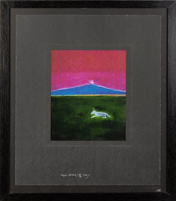 Lot Craigie Aitchison (1926-2009) Unicorn in a...