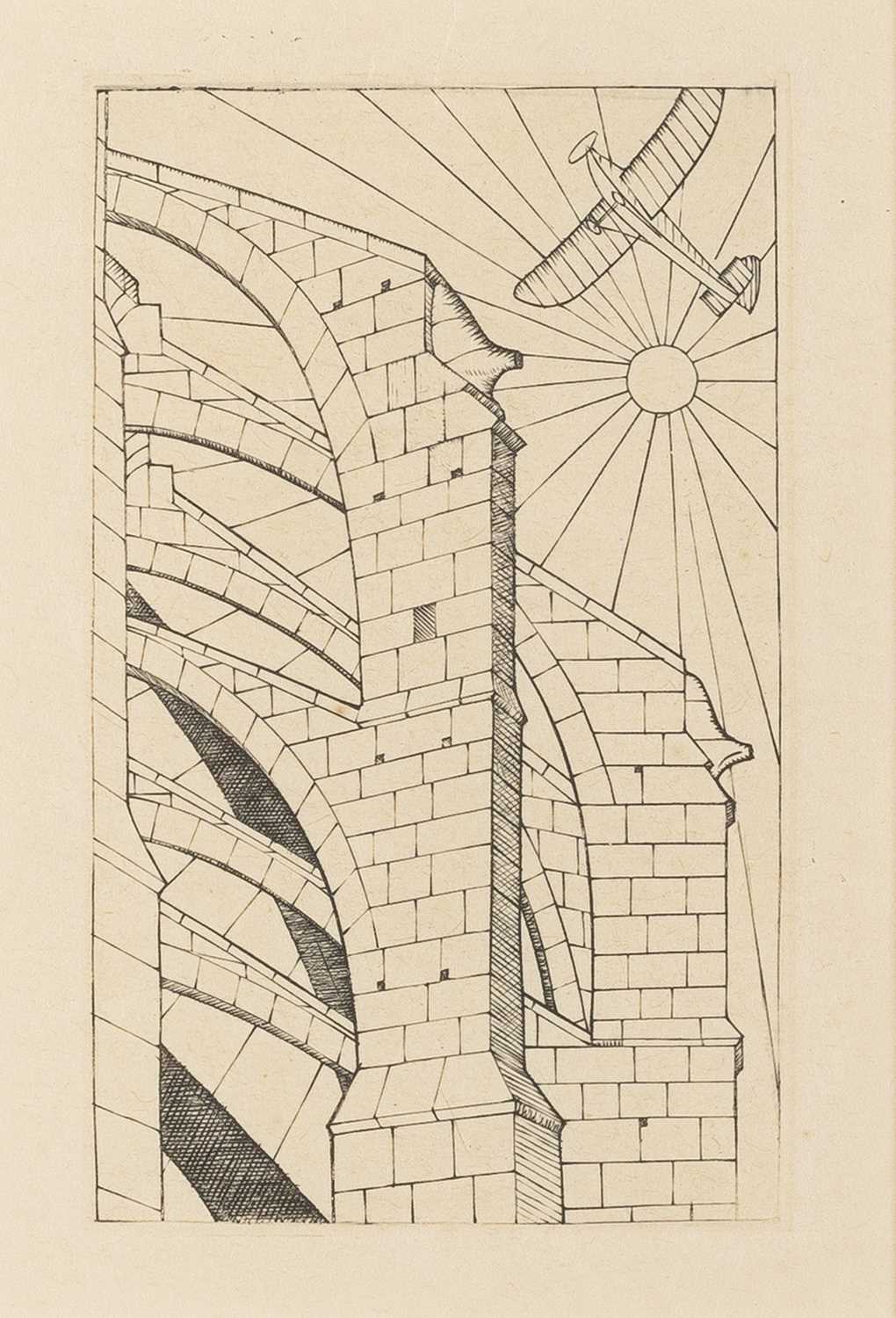 Lot 107 - Eric Gill (1882-1940) Flying Buttresses, 1926...