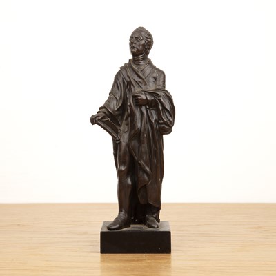 Lot 299 - 19th Century School bronze statuette of a...