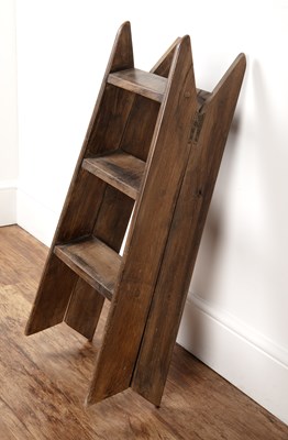 Lot 17 - Set of folding steps 20th Century, possibly...