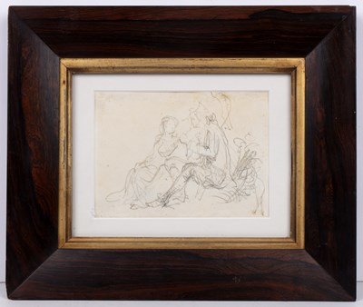 Lot 60 - Attributed to Samuel Bough (1822-1878) Harbour...