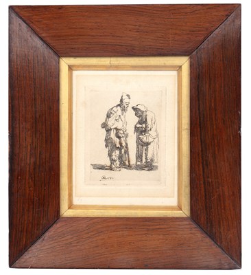 Lot 62 - Rembrandt Van Rijn (1609-1669) Beggar man and...