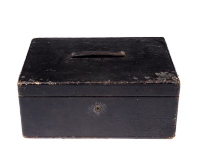 Lot 63 - A Victorian leather bound dispatch box by...