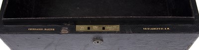 Lot 63 - A Victorian leather bound dispatch box by...