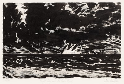Lot 45 - John Houston (1930-2008) Night Sky over the...