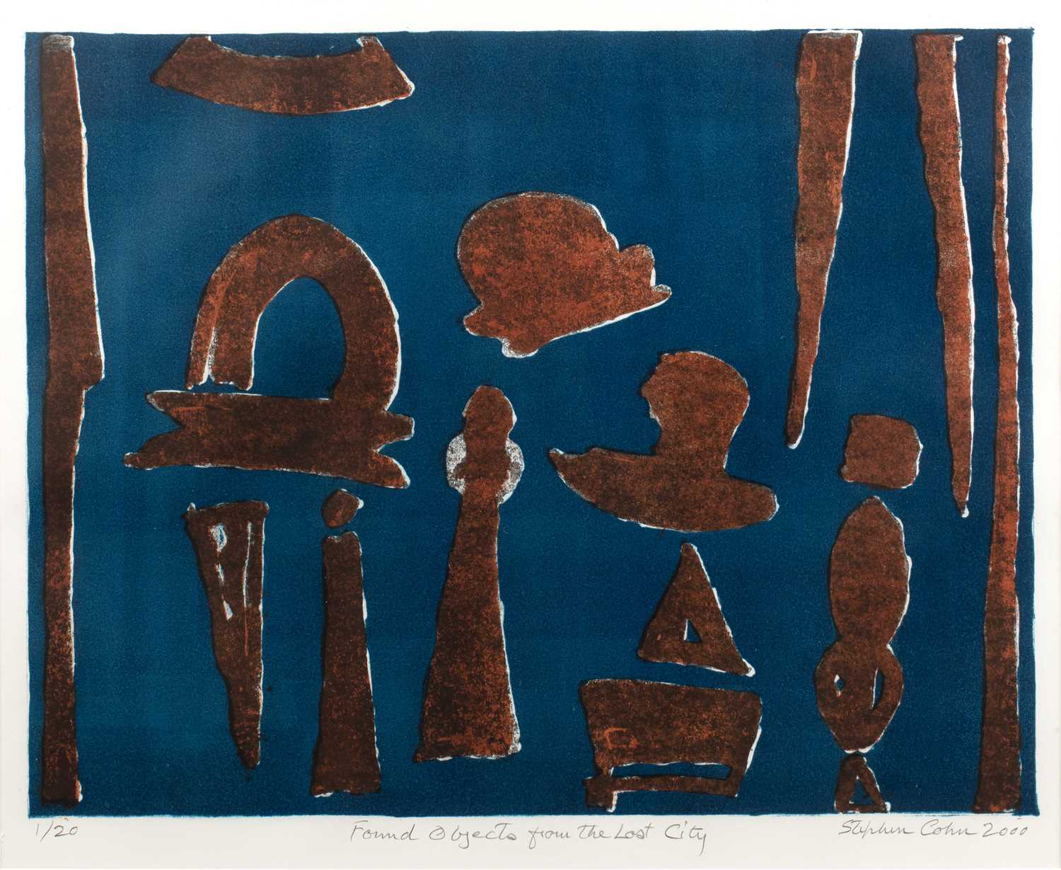 Lot 71 - Stephen Cohn (20th century) 'Found objects...