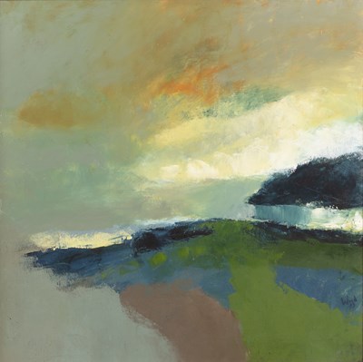 Lot 346 - Christopher Wood (b.1962) Coastal landscape...