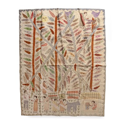 Lot 315 - Bengal style 20th Century, coverlet style...