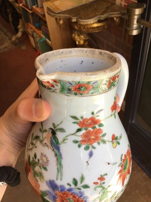 Lot 176 - An early 18th century Chinese jug with...