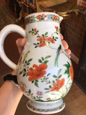 Lot 176 - An early 18th century Chinese jug with...
